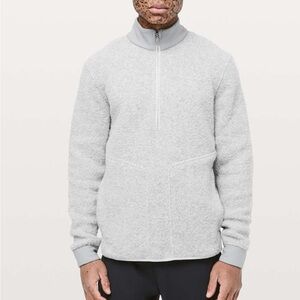 Mens lululemon tundra tech 1/2 zip